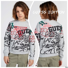 GUESS БЛУЗА ЩАМПА ГРАФИТИ SPRING COLLECTION 2022
