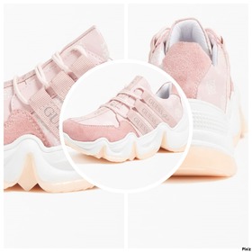 GUESS СНИКЪРСИ (35-40) PINK SPRING COLLECTION 2022