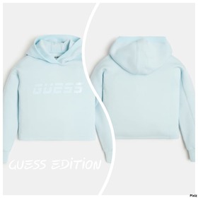 GUESS НЕОПРЕНОВ СУИЧЕР HOODIE SKY BLUE ACTIVE SPRING COLLECTION 2022
