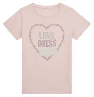 GUESS ТЕНИСКА С ДЕКОРАТИВНИ КАМЪЧЕТА