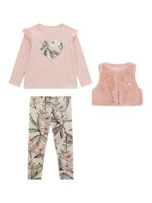 GUESS КОМПЛЕКТ ЗА МОМИЧЕ ОТ 3 ЧАСТИ