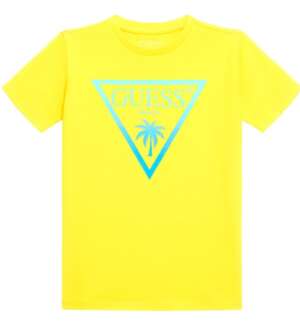 GUESS ТЪНКА ЛЯТНА ТЕНИСКА С ЛОГО