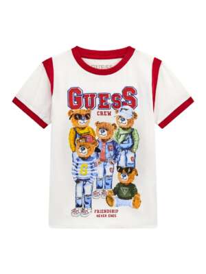 GUESS Тениска с цветна щампа BEARS
