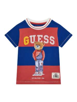 GUESS ТЕНИСКА С ЩАМПА BEARS GUESS ТЕНИСКА С ЩАМПА BEARS