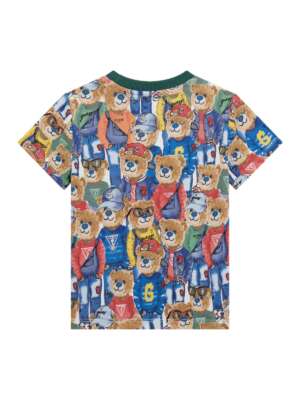 GUESS ТЕНИСКА С ГУМИРАНА ЩАМПА BEARS GUESS ТЕНИСКА С ГУМИРАНА ЩАМПА BEARS