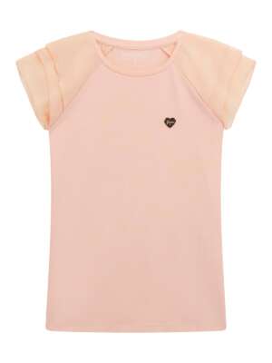 Guess kids Нежна тениска с тюлени ръкави
