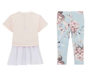 Guess kids Комплект от 2 части в нежни тонове
