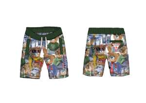 GUESS KIDS КЪСИ ПАНТАЛОНКИ BEARS