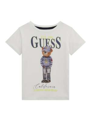 GUESS KIDS ТЕНИСКА С ЩАМПА BEARS