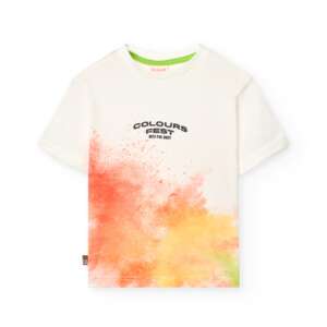 Boboli Тениска с цветен принт COLOURS FEST