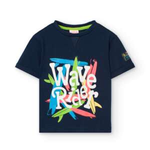 Boboli Тениска с цветен принт WAVE RIDER