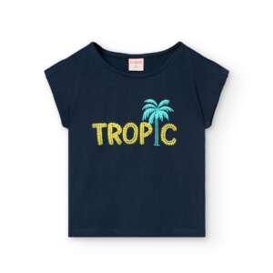 Boboli Тениска с бродерия TROPIC