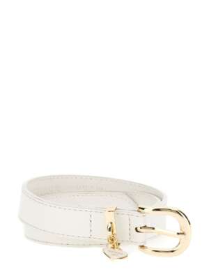 GUESS Колан с висулка сърце BLACK