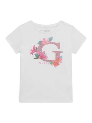 GUESS Тениска с красива щампа за момиче GUESS Тениска с красива щампа за момиче